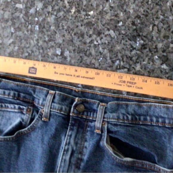 Levi’s 505 Regular Fit Straight Leg Jeans W34 L34 - Picture 4 of 6